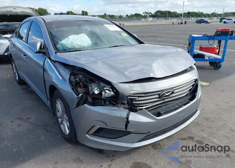 2016 Hyundai Sonata Se из США, поврежденный, VIN 5NPE24AF6GH380212